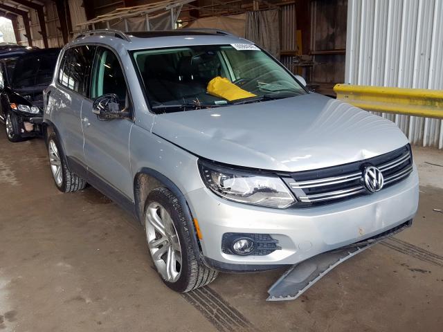 Salvage cars for sale from Copart Greenwell Springs, LA: 2012 Volkswagen Tiguan S