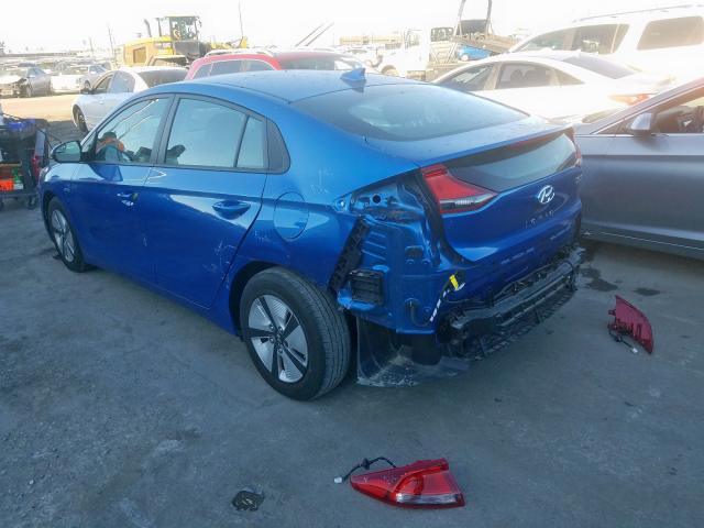 2018 HYUNDAI IONIQ BLUE KMHC65LC1JU090280