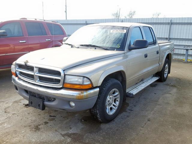 dodge dakota 2004 vin 1d7hl48kx4s527955