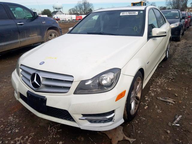 2012 MERCEDES-BENZ C 250 WDDGF4HB9CA713753