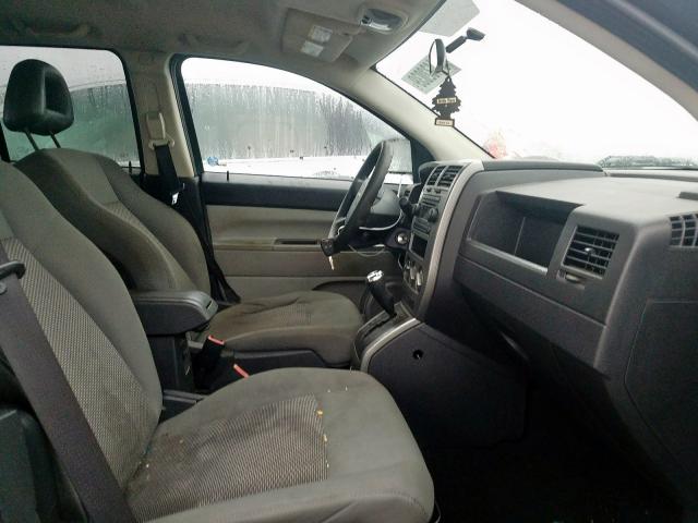 jeep compass 2007 vin 1j8ft47w37d119577