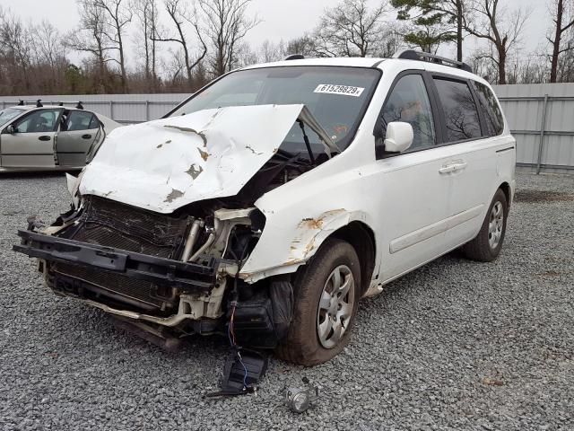 kia sedona 2007 vin kndmb133x76130639