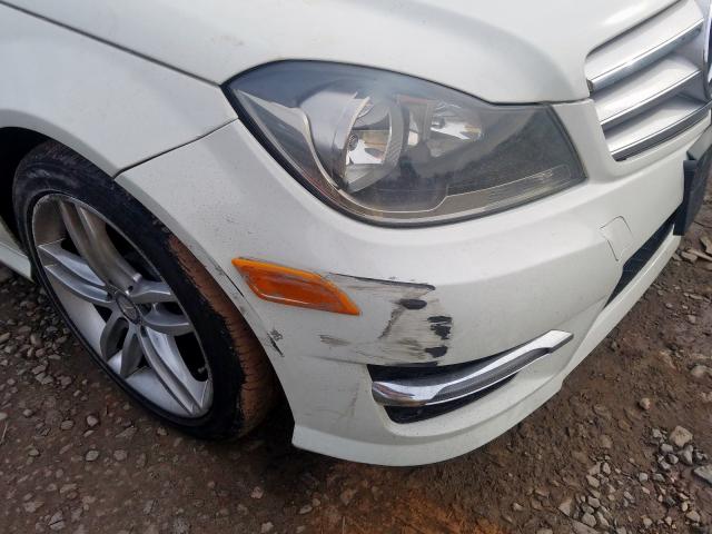 2012 MERCEDES-BENZ C 250 WDDGF4HB9CA713753