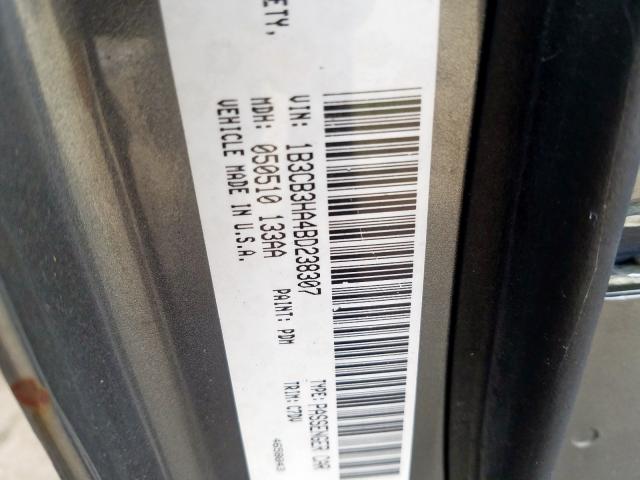 2011 DODGE CALIBER MA 1B3CB3HA4BD238307