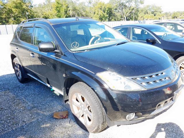 nissan murano 2006 vin jn8az08t76w428053