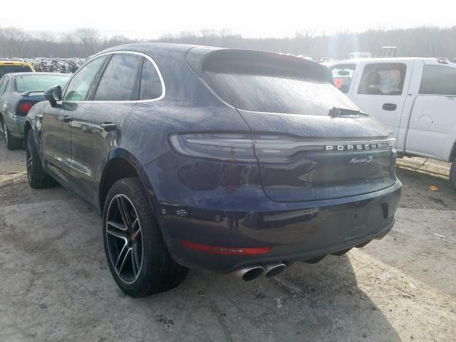 VIN WP1AB2A59LLB32227 2020 Porsche Macan, S no.3