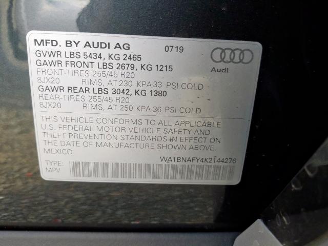 Фото: WA1BNAFY4K2144276 - 10