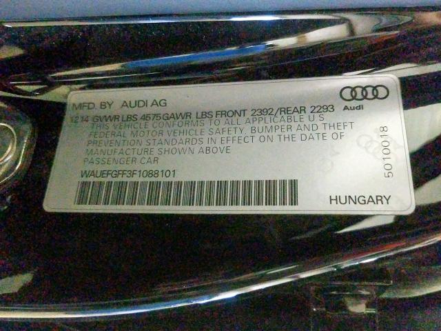 2015 AUDI A3 PREMIUM WAUEFGFF3F1088101