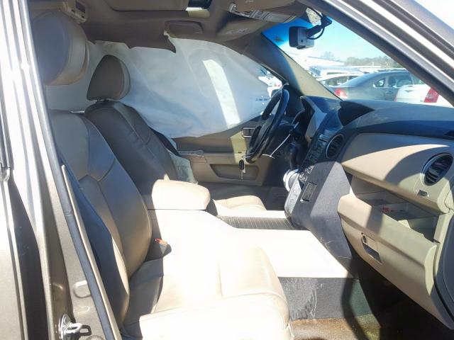 2011 HONDA PILOT EXL 5FNYF3H59BB056980