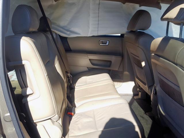 2011 HONDA PILOT EXL 5FNYF3H59BB056980