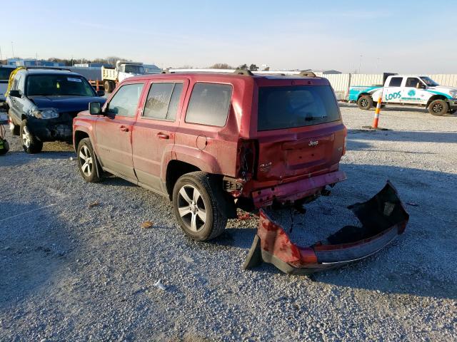 2016 JEEP PATRIOT 1C4NJRFBXGD595507