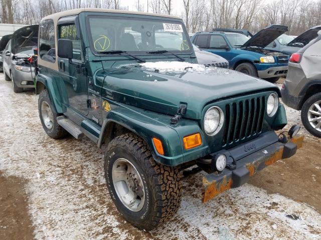 2001 JEEP WRANGLER / TJ SAHARA for Sale | MI - FLINT | Wed. Mar 18, 2020 -  Used & Repairable Salvage Cars - Copart USA