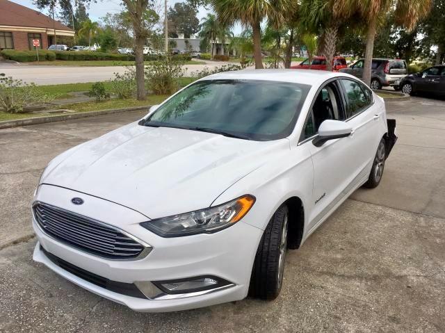 2017 Ford Fusion Se Hybrid Photos Fl Ft Pierce Salvage Car