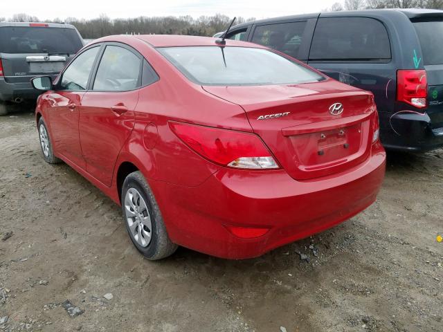 2017 HYUNDAI ACCENT SE KMHCT4AE3HU278543