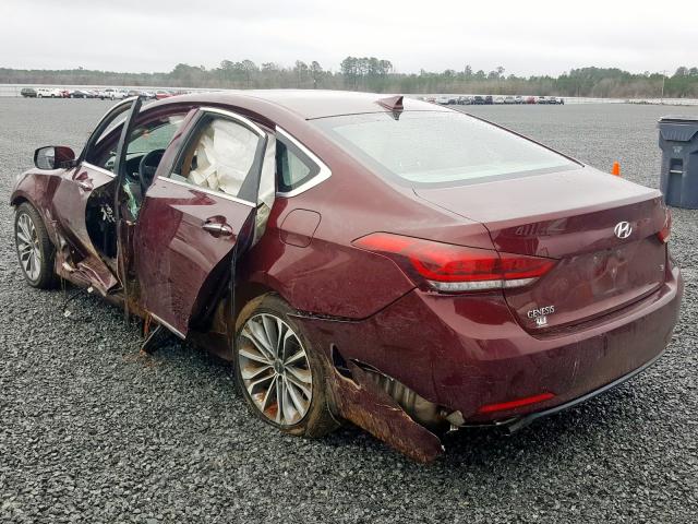 2016 HYUNDAI GENESIS 3. - KMHGN4JE0GU130991