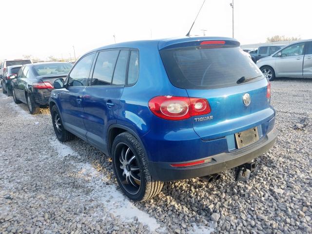 volkswagen tiguan 2009 vin wvgav75n19w523293