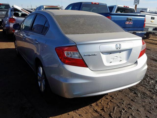 2012 HONDA CIVIC EXL 19XFB2F92CE363689
