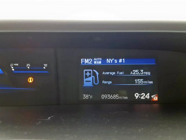 2012 HONDA CIVIC EX 19XFB2F89CE376799