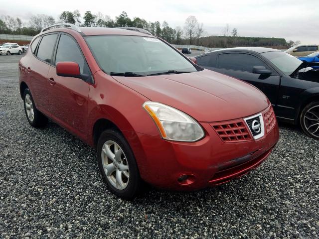 nissan rogue 2008 vin jn8as58v88w114417