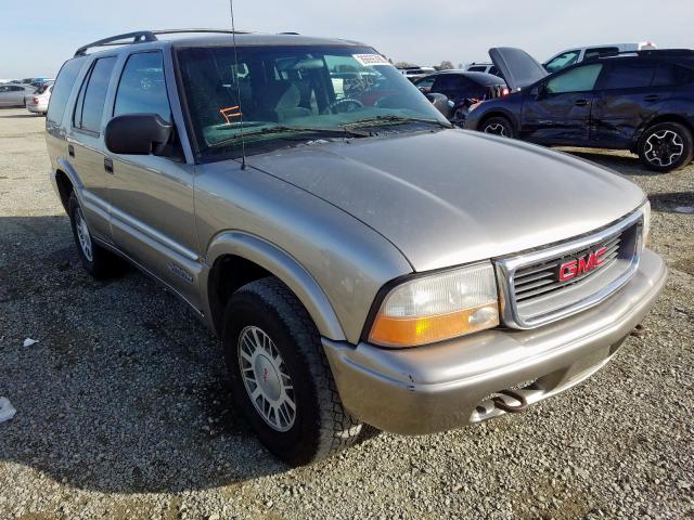 gmc jimmy utility 2001 vin 1gkdt13w812149491