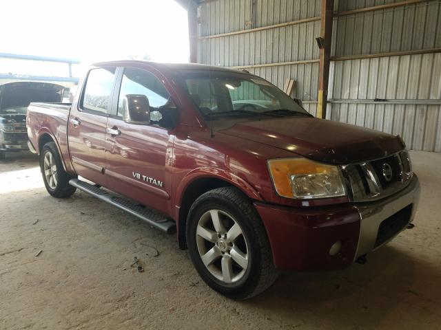 Salvage trucks for sale at Greenwell Springs, LA auction: 2008 Nissan Titan XE