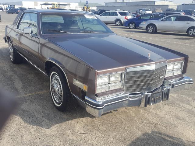cadillac eldorado 1984 vin 1g6al5788ee657484