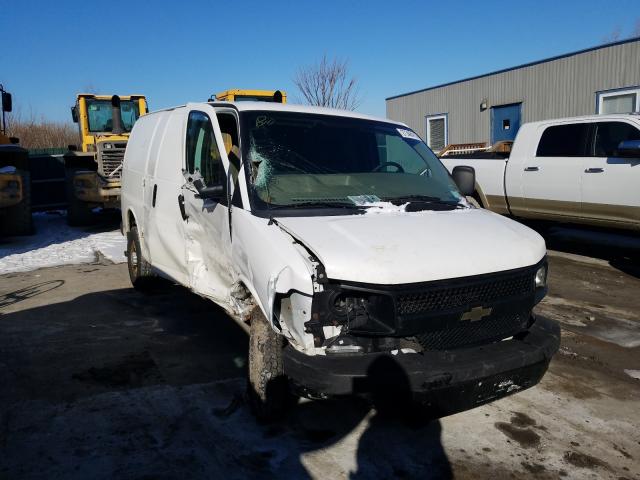 Salvage cars for sale from Copart Duryea, PA: 2012 Chevrolet Express G2