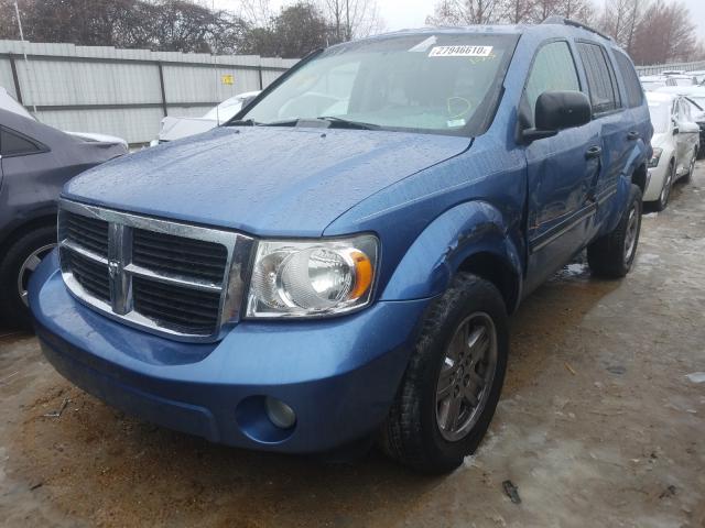 dodge durango 2008 vin 1d8hb48n78f128122