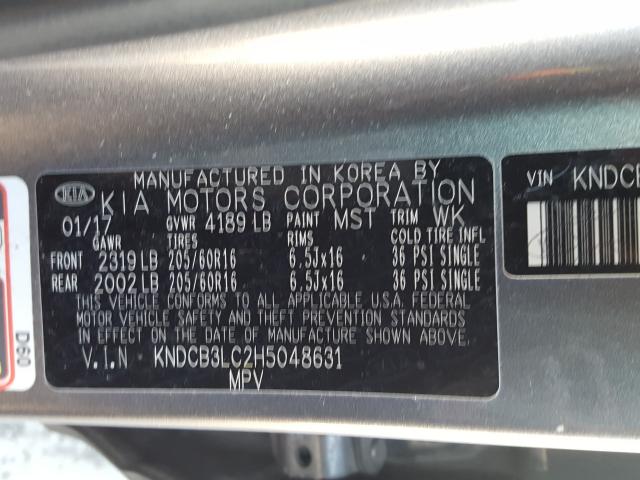2017 KIA NIRO FE KNDCB3LC2H5048631