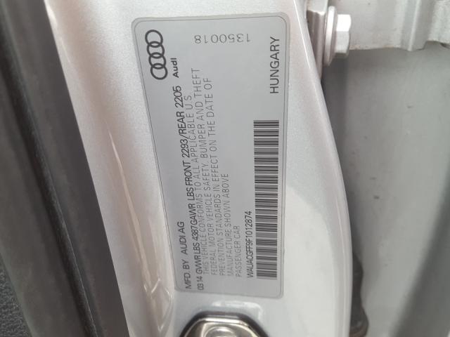 2015 AUDI A3 PREMIUM WAUACGFF9F1012874