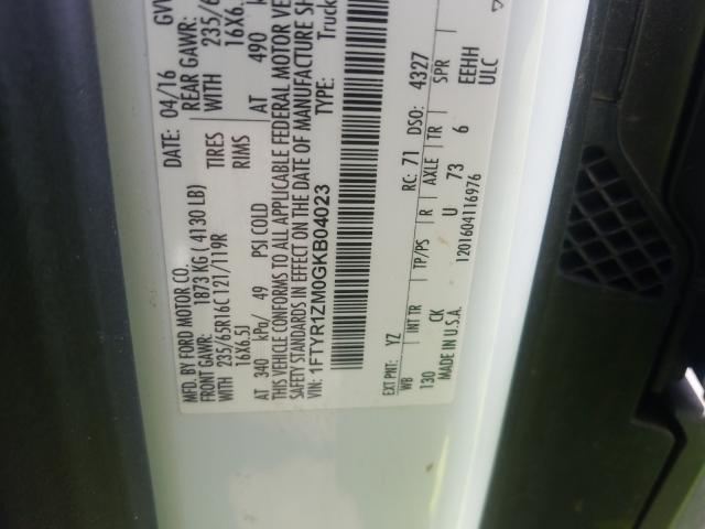 2016 FORD TRANSIT T- 1FTYR1ZM0GKB04023