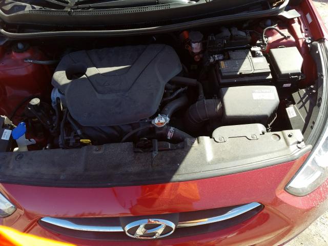 Седаны HYUNDAI ACCENT 2017 Красный