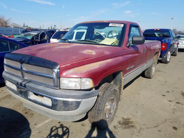 dodge ram 1994 vin 1b7hf16zxrs697451