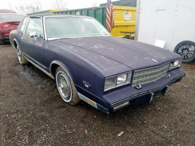 Chevrolet monte carlo 1982