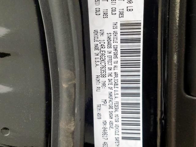2019 JEEP GRAND CHER 1C4RJEAG2KC763538