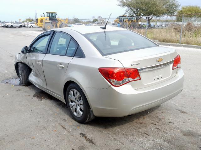 Седаны CHEVROLET CRUZE 2014 Серебристый