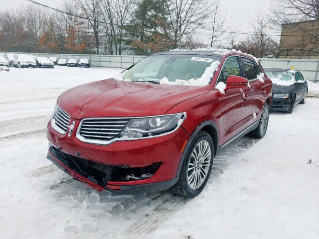 2017 LINCOLN MKX 2LMPJ8LR6HBL40350
