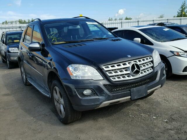 4jgbb2fb3aa604687 2010 Mercedes Benz Ml350 Blue In On