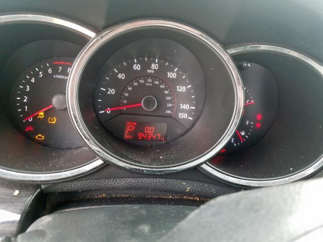 2012 KIA SORENTO BA 5XYKT4A65CG204995