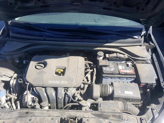  HYUNDAI ELANTRA 2018 Чорний