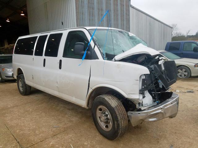 Salvage trucks for sale at Greenwell Springs, LA auction: 2019 Chevrolet Express G3500 LT