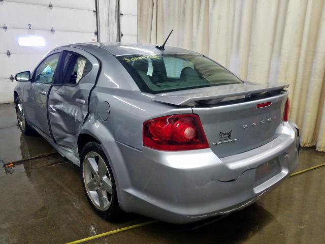 2013 DODGE AVENGER SX 1C3CDZCB4DN716092