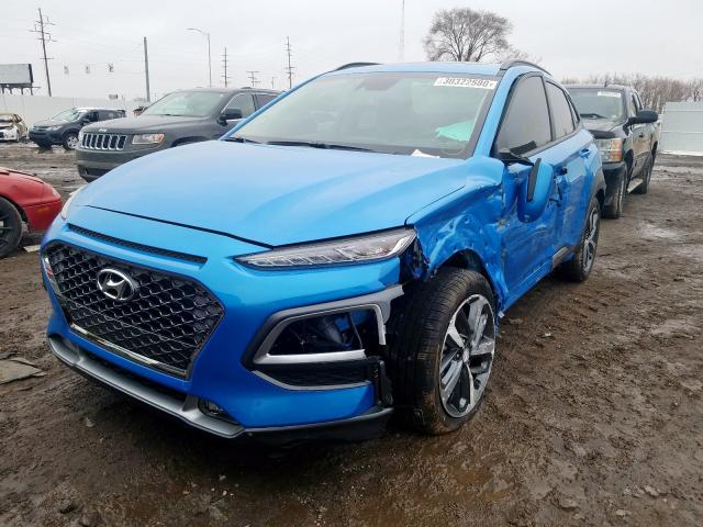 2019 HYUNDAI KONA LIMIT KM8K33A55KU327819