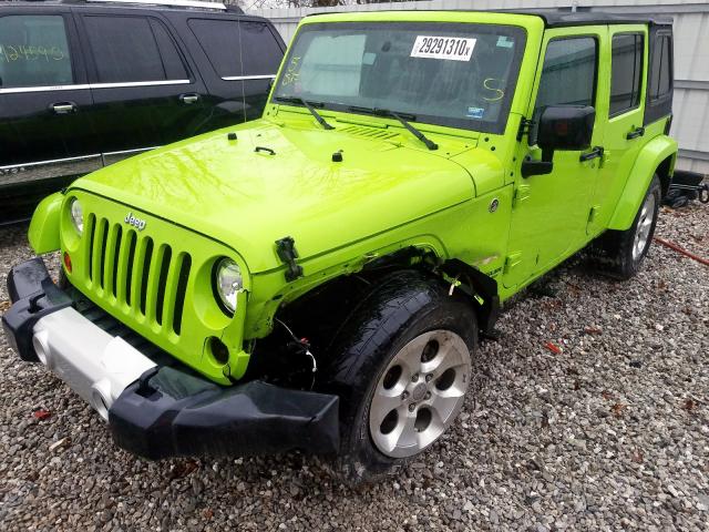 2013 JEEP WRANGLER U 1C4BJWEG1DL503569