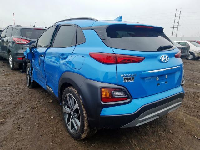 2019 HYUNDAI KONA LIMIT KM8K33A55KU327819