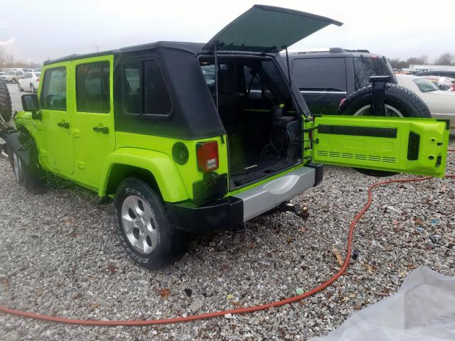 2013 JEEP WRANGLER U 1C4BJWEG1DL503569