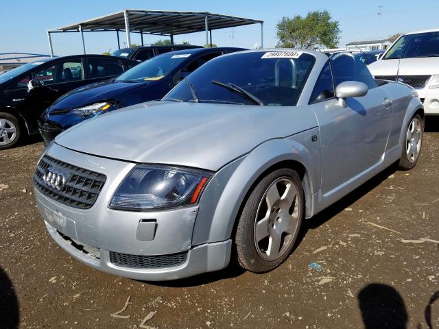 audi tt 2001 vin truut28nx11020861
