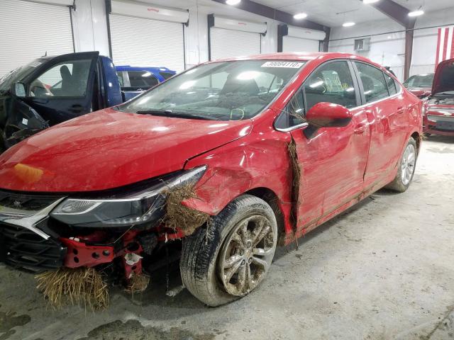 2019 CHEVROLET CRUZE LT 1G1BE5SMXK7115859