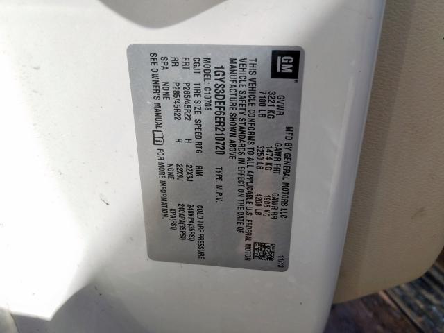 1GYS3DEF6ER210720