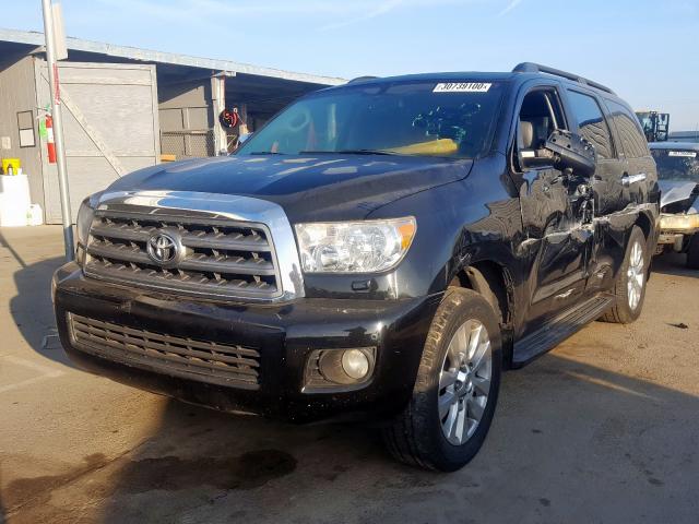 Salvage Certificate 2008 Toyota Sequoia 4dr Spor 5 7l For Sale In